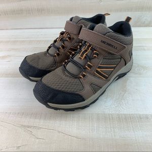 Merrell Boys Brown Hiking Boots